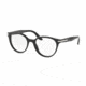 Prada PR07TVF Single Vision Prescription Eyeglasses 1AB1O1-52 - Black Frame