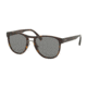 Prada PR09US Single Vision Prescription Sunglasses, 55mm, Havana, PR09US-2AU9K1-55-SV