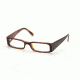 Prada PR10FV #70I1O1 - Brown Top On White And H Demo Lens Frame