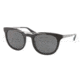 Prada PR13PS Single Vision Prescription Sunglasses PR13PS-1AB1A1-5122 - Frame Color Black, Lens Diameter 51 mm