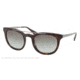 Prada PR13PS Single Vision Prescription Sunglasses PR13PS-2AU3M1-51 - 