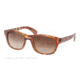 Prada PR14OS Prescription Sunglasses PR14OS-4BW0B3-54 - Lens Diameter 54 mm, Frame Color Light Havana