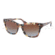 Prada PR16PS Sunglasses NAG0A4-5418 - Havana Spotted Blue Frame, Brown Gradient Lenses