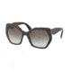 Prada PR16RS Sunglasses UAM0A7-56 - Opal Brown On Brown Frame, Grey Gradient Lenses