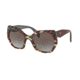 Prada PR16RS Sunglasses VAP0A7-56 - Sheaves Bordeaux Green Frame, Grey Gradient Lenses