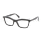 Prada PR17PV Bifocal Prescription Eyeglasses 1AB1O1-5218 - Black Frame