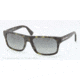 Prada PR18PS Sunglasses NAJ2D0-56 - Matte Green Havana Frame, Light Grey Gradient Lenses
