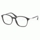 Prada PR19OV Progressive Prescription Eyeglasses 1AB1O1-5017 - Black Frame