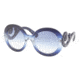 Prada PR27NS Sunglasses EAB8Z1-5522 - Gradient Blue / Opal Azure Frame, Blue Gradient Lenses