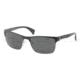Prada PR51OS Progressive Prescription Sunglasses PR51OS-GAQ1A1-5817 - Lens Diameter 58 mm, Frame Color Black Silver