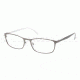 Prada PR51PV Bifocal Prescription Eyeglasses LAI1O1-5418 - Brushed Gunmetal Frame