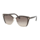 Prada PR56TS Sunglasses DHO3D0-57 - Brown/Pale Gold Frame, Brown Gradient Lenses
