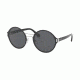 Prada PR57TS Bifocal Prescription Sunglasses, 54mm, Black/Silver, PR57TS-GAQ5S0-54-BI