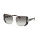 Prada PR59SS Bifocal Prescription Sunglasses PR59SS-1AB0A7-54 - Lens Diameter 54 mm, Frame Color Silver / Black