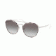 Prada PR63TS Sunglasses UAO0A7-55 - Spotted Opal Brown Frame, Grey Gradient Lenses