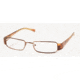 Prada PR72HV Progressive Eyeglasses - Tobacco Frame / 51 mm Prescription Lenses, 8AE1O1-5117