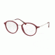 Prada PS01IV Bifocal Prescription Eyeglasses VYX1O1-51 - Bordeaux Rubber Frame