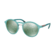 Prada PS01SS Progressive Prescription Sunglasses PS01SS-VHF3C0-53 - Lens Diameter 53 mm, Frame Color Opal Green Rubber