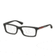 Prada PS02CV Bifocal Prescription Eyeglasses TFZ1O1-55 - Grey Rubber Frame