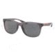 Prada PS03OS Progressive Prescription Sunglasses PS03OS-NAR1A1-5518 - Lens Diameter 55 mm, Frame Color Grey Demi Shiny