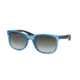 Prada PS03OS Progressive Prescription Sunglasses PS03OS-TWY0A7-55 - Lens Diameter 55 mm, Frame Color Matte Blue