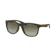 Prada PS03OS Progressive Prescription Sunglasses PS03OS-UBW4M1-55 - Lens Diameter 55 mm, Frame Color Green Rubber