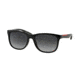 Prada PS03OSF Prescription Sunglasses, 58mm, Black, PS03OSF-1AB5W1-58-SV