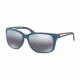 Prada PS03TS Progressive Prescription Sunglasses PS03TS-B522F2-59 - Lens Diameter 59 mm, Frame Color Matte Blue