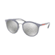 Prada PS04RS Bifocal Prescription Sunglasses PS04RS-K3E2B0-54 - Lens Diameter 54 mm, Frame Color Grey Rubber