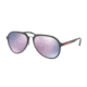 Prada PS05RS Bifocal Prescription Sunglasses PS05RS-TFZ5T0-58 - Lens Diameter 58 mm, Frame Color Grey Rubber