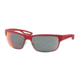 Prada PS50QS Sunglasses TWL9Q1-64 - Red Rubber/Matte Gunmetal Frame, Red Multilaryer Lenses