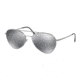 Prada PS50SS Single Vision Prescription Sunglasses PS50SS-7CQ5L0-60 - Lens Diameter 60 mm, Frame Color Matte Gunmetal