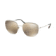 Prada PS50TS Single Vision Prescription Sunglasses PS50TS-1BC128-57 - Lens Diameter 57 mm, Frame Color Silver