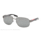 Prada PS58NS Bifocal Prescription Sunglasses PS58NS-7CQ7W1-61 - Lens Diameter 61 mm, Lens Diameter 61 mm, Frame Color Gunmetal Demi Shiny