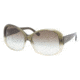 Prada Sunglasses PR03MS ZYX4M1-5615 - Olive Gradient Frame, Green Gradient Lenses, 56mm Lens Diameter