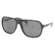 Prada Sunglasses PR15MS 1AB1A1-6116 - Gloss Black Gray
