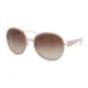 Prada Sunglasses PR51NS ACX6S1-5720 - Pale Gold Frame, Brown Gradient Lenses, 57mm Lens Diameter