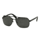 Prada TYPE PR54RS Progressive Prescription Sunglasses PR54RS-7AX1A1-60 - Lens Diameter 60 mm, Frame Color Black