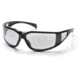 Pyramex Exeter Safety Glasses - Clear Anti-Fog Lens, Glossy Black Frame SB5110DT