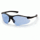Pyramex Fortress Safety Glasses - Purple Haze Lens, Black Frame SB3765D