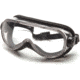 Pyramex Goggles with Clear Anti-Fog with Foam Padding Lens Chem Splash Frame G404T