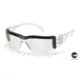 Pyramex Intruder Safety Glasses - Clear Frame w/ Foam Padding/Clear-Hardcoated Anti-fog Lens