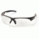 Pyramex Ionix Safety Glasses, Black Frame/Clear Lens SB8110D