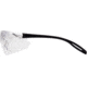 Pyramex Neshoba Safety Glasses w/Clear Anti-Fog Lens, Black, S9710ST