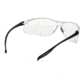 Pyramex Neshoba Safety Glasses w/Clear Anti-Fog Lens, Black, S9710ST