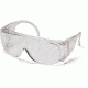 Pyramex Solo Safety Eyewear - Clear Lens, Clear Frame S510S