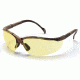 Pyramex Venture II Safety Eyewear - Amber Lens, Real Tree HW Frame
