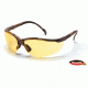 Pyramex Venture II Safety Glasses - Amber Lens, Real Tree HW Frame SH1830S