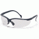 Pyramex Venture II Safety Glasses - Clear Lens, Slate Gray Frame SSG1810S