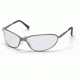 Pyramex Zone II Metal Safety Glasses - Clear Lens, Gun Metal Frame SGM3310E